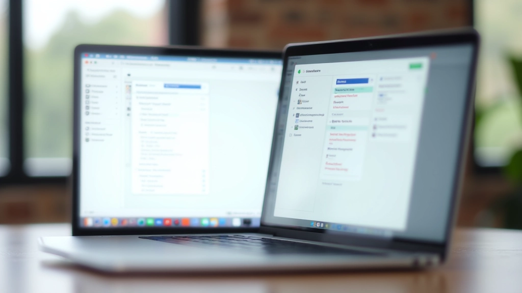 Note-taking apps comparison: Notion and Obsidian interface